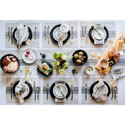 Solino Home Linen Table Runner In Multi