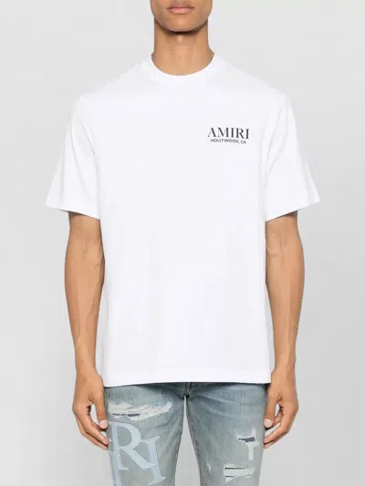 Amiri Cotton Stacked Bones T-shirt In White