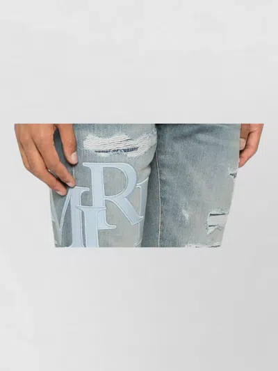 Amiri Cotton Stacked Bones T-shirt In White