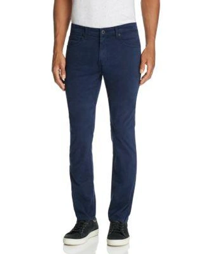 Shop Paige Federal Slim Fit Jeans In Timberwolf In Navy Cade
