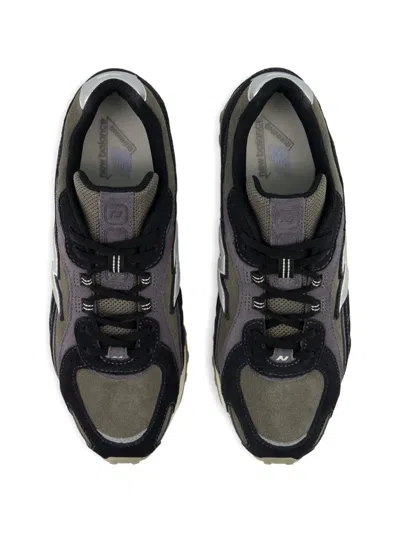 New Balance Womens Black Magnet 204l Suede And Mesh Trainers In Multi