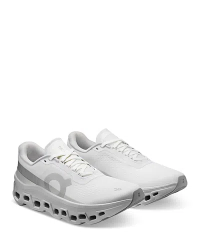 On Cloudmster 1 Sneakers With Hidden Eyelets And Advanced Cushiing In White