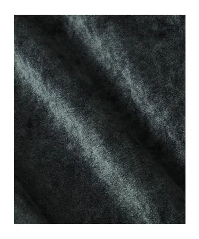 Frame Le Sleek Cropped Cotton-blend Velvet Bootcut Pants In Black