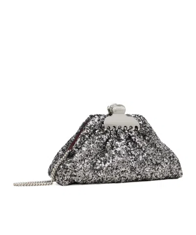 Marc Jacobs Logo Clutch In Multi