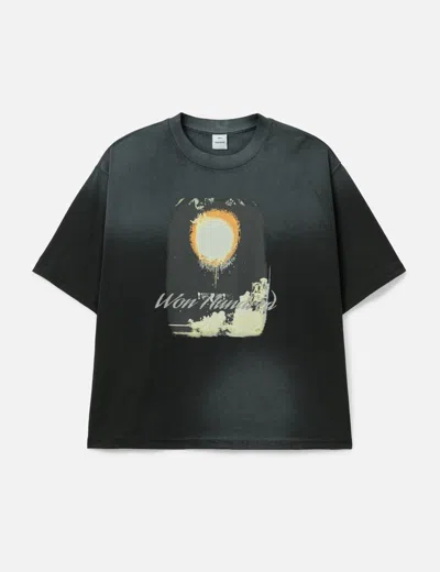 Won Hundred Houston Rocket T-shirt In Black