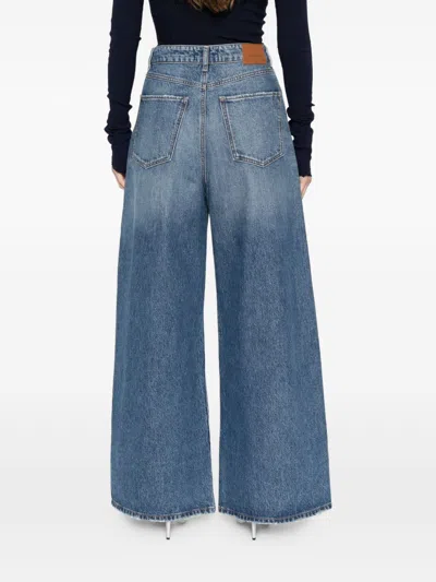 Sportmax Pre Denim Cotton Jeans In Blue