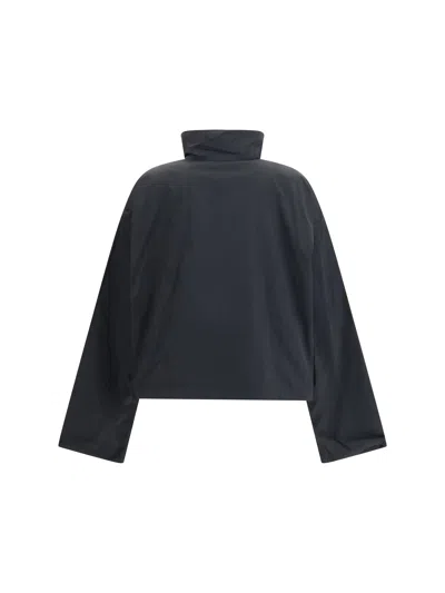 Diesel Black Polyamide Shell Jacket In Black