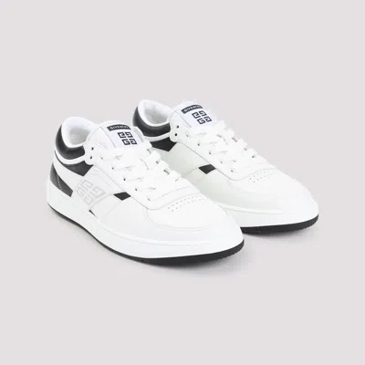 Givenchy G Move Low-top Leather Sneakers In White