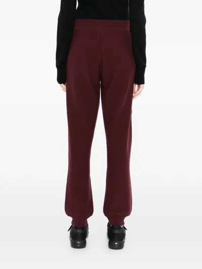 Versace Drawstring Trousers In Red
