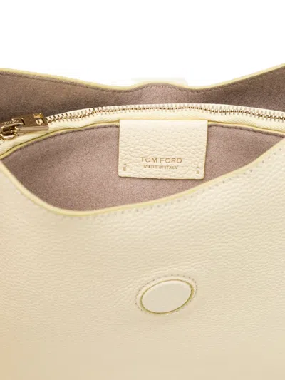Tom Ford T-bar Shoulder Bag In Neutral