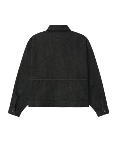 Essentials Work Jacket In Black