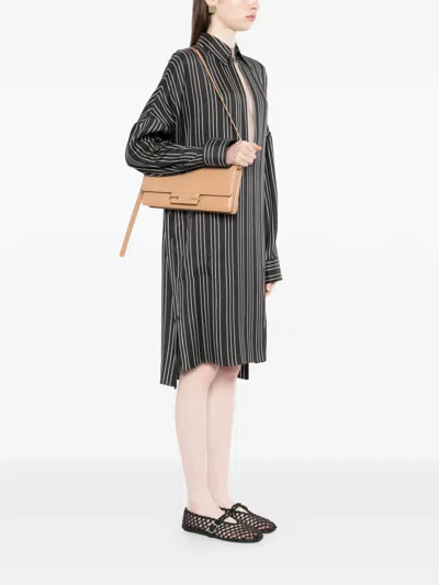 Tom Ford T-bar Shoulder Bag In Neutral