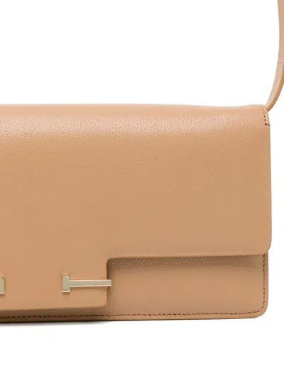 Tom Ford T-bar Shoulder Bag In Neutral