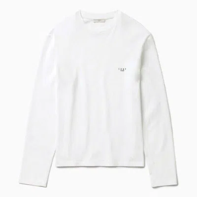 1989 Studio Long-sleeved T-shirt With Embroidered Logo In White