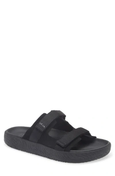 Veja Arpoador Slide Sandal In Black