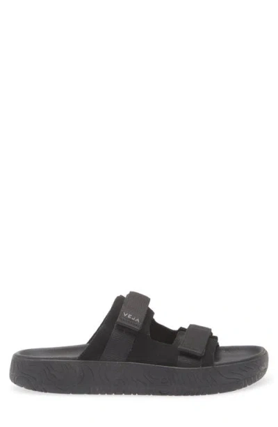 Veja Arpoador Slide Sandal In Black