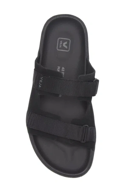 Veja Arpoador Slide Sandal In Black