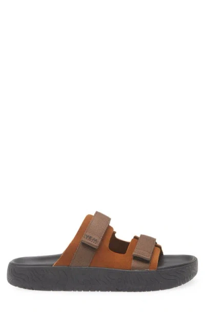 Veja Arpoador Slide Sandal In Brown