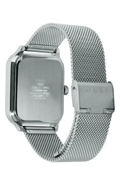 Casio Moon Phase Watch In Blue
