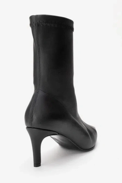 Prologue Shoes Rossano Stiletto Heel Boot In Black