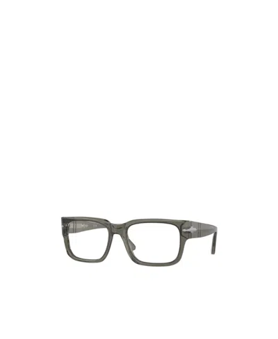 Persol Rectangle-frame Glasses In Green