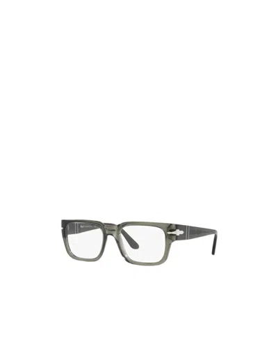 Persol Rectangle-frame Glasses In Green