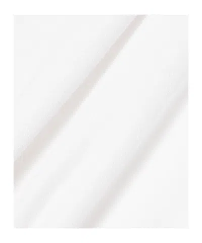 Agolde Beth Draped T-shirt In White