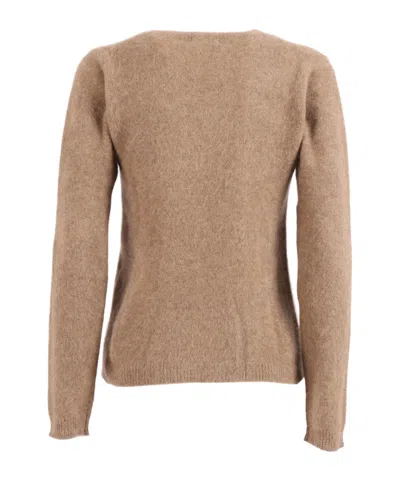 P.a.r.o.s.h Long Sleeves Knitwear In Brown