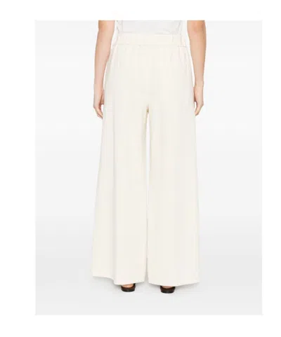 Forte Forte Elasticated Trousers In White