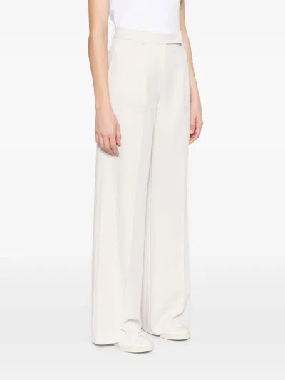 Herno Pleat-detailing Trousers In White
