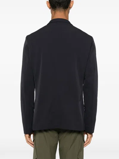 Herno Single-breasted Jacket In Black