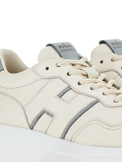 Hogan Salomon Black Textile Sneaker In Multi