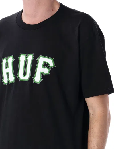 Huf T Shirts And Polos Black In Black