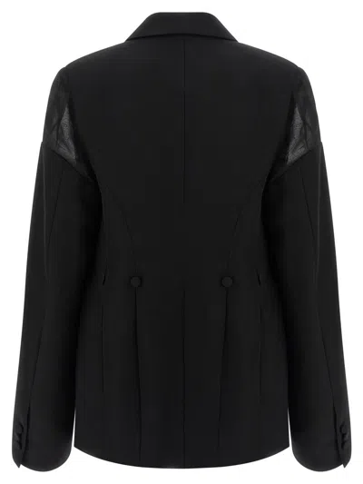 Armarium Sveva Double-breasted Blazer In Black