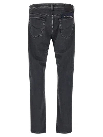 Jacob Cohen Nick Five-pocket Jeans In Black