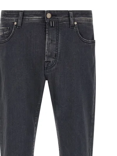 Jacob Cohen Nick Five-pocket Jeans In Black