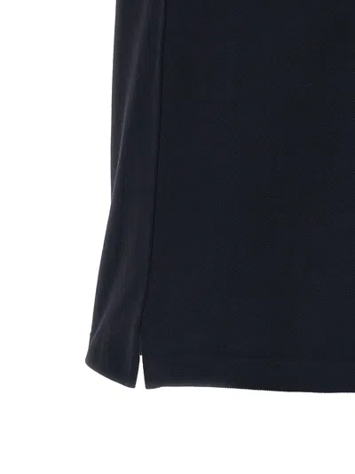 Gucci Contrast Collar Polo Shirt T-shirt Blue In Blue