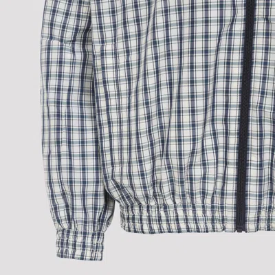 Prada Jacket High Collar Elastic Cuffs Hem In Multi