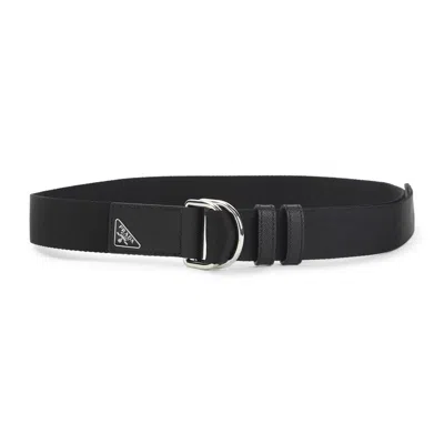 Prada Polyamide Belt In Black