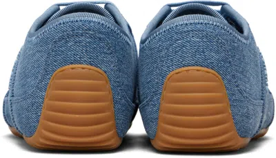 Givenchy Slim Sneakers In Denim In Blue