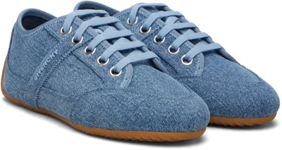 Givenchy Slim Sneakers In Denim In Blue