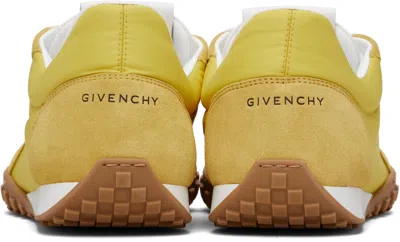 Givenchy Glide Runner Sneakers In Yellow