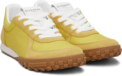 Givenchy Glide Runner Sneakers In Yellow