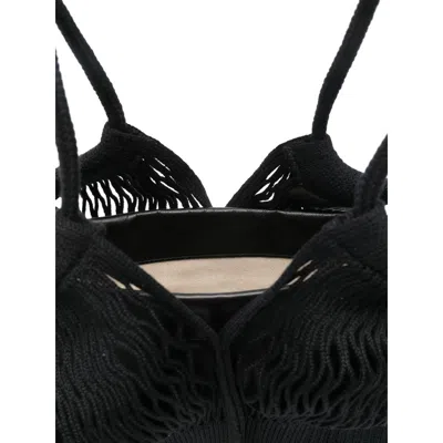 Hereu Double-handled Handbag In Black