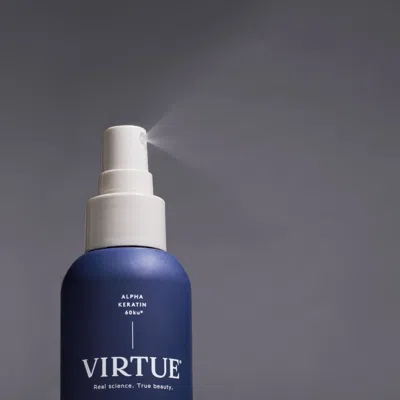 Virtue Strength & Shield Leave-in Conditioner With Heat Protectant 5 Oz/150 ml In Blue
