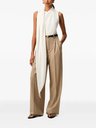 Ami Alexandre Mattiussi Herno Ultralight Nylon Down Jacket With Drawstring Waist In White