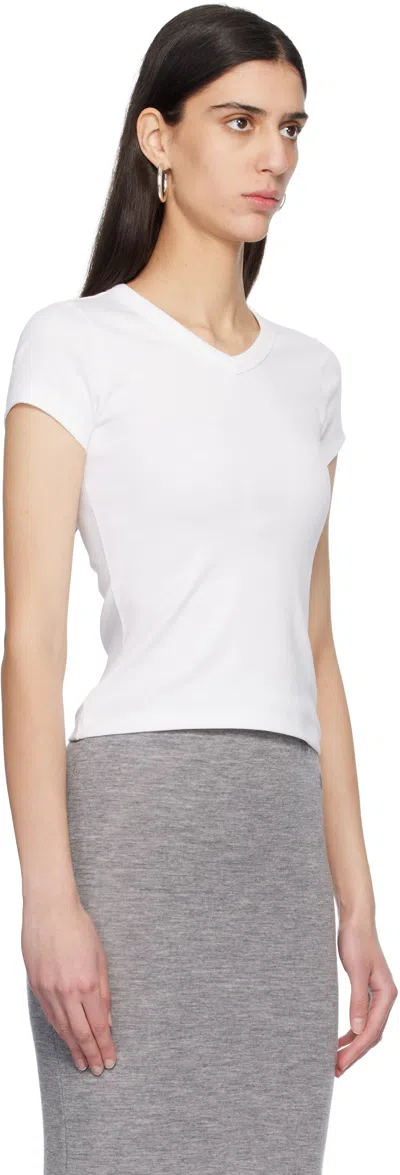 Flore Flore White Jill Baby T-shirt In White