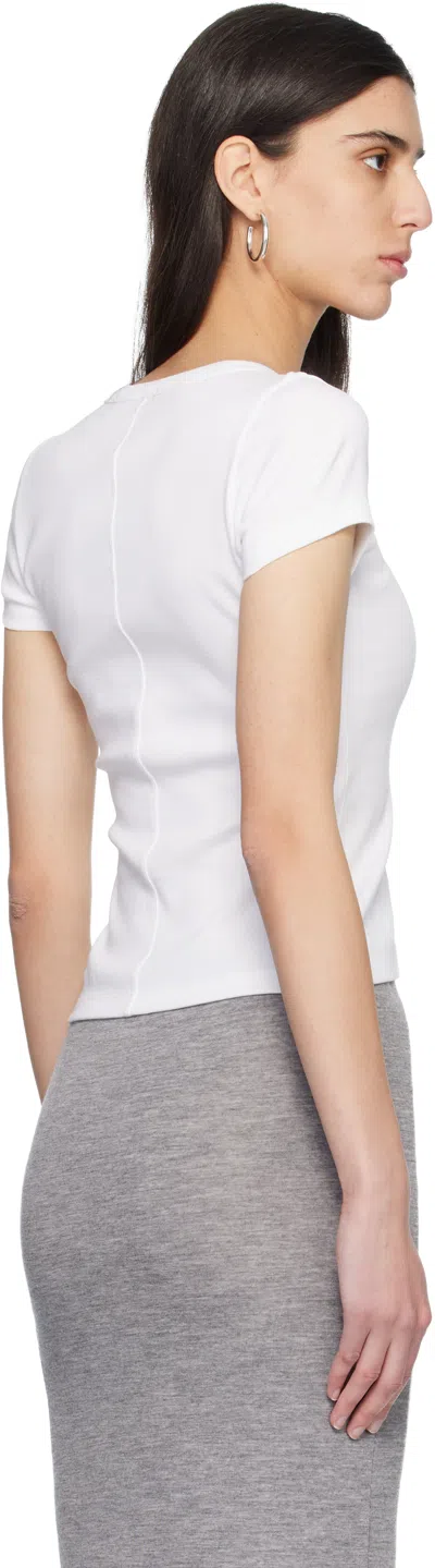 Flore Flore White Jill Baby T-shirt In White