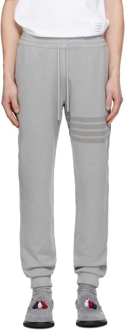 Thom Browne Solid Loopback Overdyed 4-bar Sweatpants