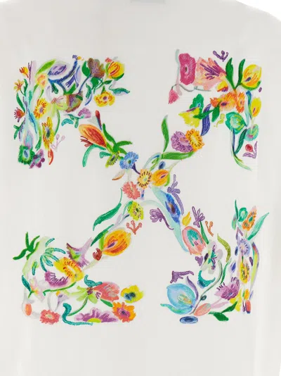 Off-white Skate Arrow Short Sleeve Graphic T-shirt In White